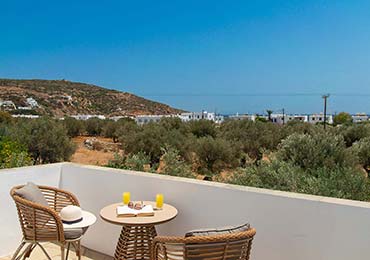 Junior suite at Edem hotel in Sifnos